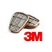 3M COPPIA FILTRI PER GAS E VAPORI ORGANICI 6051 A1