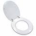 UTILIA SEDILE IN LEGNO X WC BIANCO CM44X37