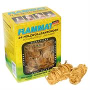 ACCENDIFUOCO ECOLOGICO IN RICCIOLI (24 PEZZI)