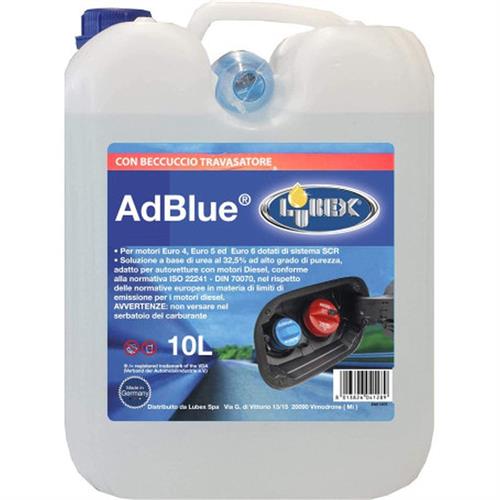 ADDITIVO AD BLUE LUBEX 10 L C/BECCUCCIO
