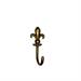 PROMO GANCETTO VINTAGE APPENDIABITI OTTONE LUCIDO 75X33X30MM