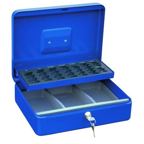 VIGOR CASSETTA PORTAVALORI PV-30 VASSOIO+MONETE 30X24X9CM