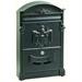 CASSETTA PORTALETTERE VIGOR RESIDENCIA NERA ALUM 26X9X41H