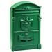 CASSETTA PORTALETTERE VIGOR RESIDENCIA VERDE ALU 26X9X41H