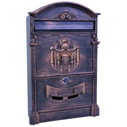 CASSETTA PORTALETTERE VIGOR RESIDENCIA BRONZO 26X9X41H