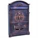 CASSETTA PORTALETTERE VIGOR RESIDENCIA BRONZO 26X9X41H