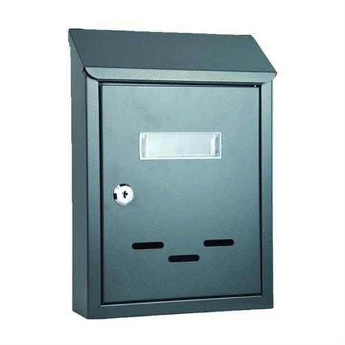 CASSETTA P/LETTERE VIGOR MOD.EZRA ANTRACITE 21X7X30CM