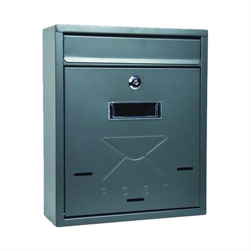 CASSETTA P/LETTERE VIGOR MOD.TAY ANTRACITE 26X9X31CM