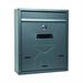 CASSETTA P/LETTERE VIGOR MOD.TAY ANTRACITE 26X9X31CM