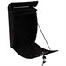 VIGOR CASSETTA P/LETTERE PP IPPO ANTRACITE 25X10X35H
