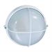 VIGOR PLAFONIERA ALLUMINIO LUNA TONDA BIANCA 60 WATT 18x9,5c