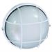 VIGOR PLAFONIERA ALLUMINIO SOLE TONDA BIANCA100 WATT 24x12cm