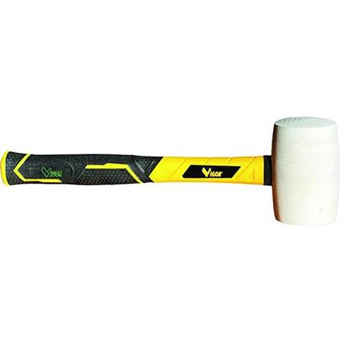 MAZZUOLA GOMMA VIGOR PIASTREL. TESTA D.50MM BIANCA 450G