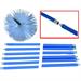 KIT SPAZZACAMINO VIGOR 6 CANNE 140CM (8,4M) DIA.200MM