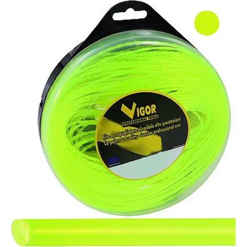 VIGOR FILO PER DECESPUGLIATORI TONDO 70M D.2,4MM