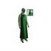 VIGOR GREMBIULE PER GIARDINO PVC PESANTE VERDE 90X130CM