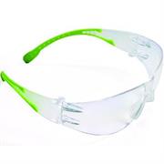 OCCHIALI SICUREZZA VIGOR LIZARD TRASPARENTE ST/GREEN