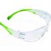 OCCHIALI SICUREZZA VIGOR LIZARD TRASPARENTE ST/GREEN