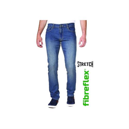PANTALONI RICA LEWIS JEANS WORK3 DENIM SCURO TG 52