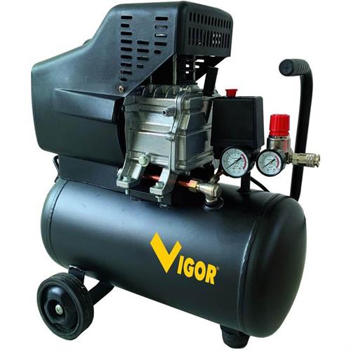 SUPERPROMO COMPRESSORE VIGOR 220V VCA-24L 1CIL/DIR 2HP LT.24