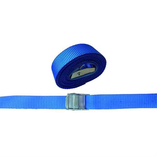 CINGHIA SEMPLICE VIGOR BLU CON MORSETTO 25MM 2,5M