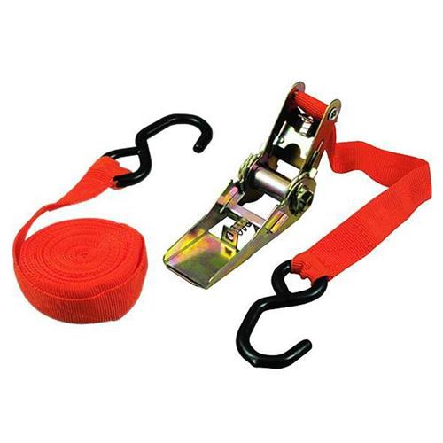 CINGHIA DOPPIA VIGOR 2 GANCI + CRICCHETTO 25MM 4,5 M