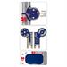 SCALA FACAL BRIKO-BLU DL/81 BB/4 EXTRA-L 5+5 GR 5,12M