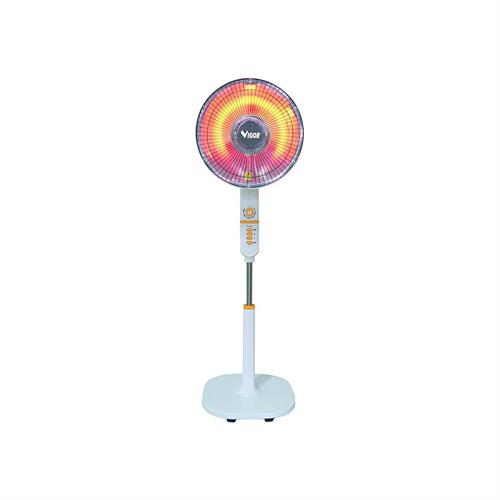 VIGOR STUFA OSCILLANTE CARBON YUKI DA PAVIMENTO 400/1000W