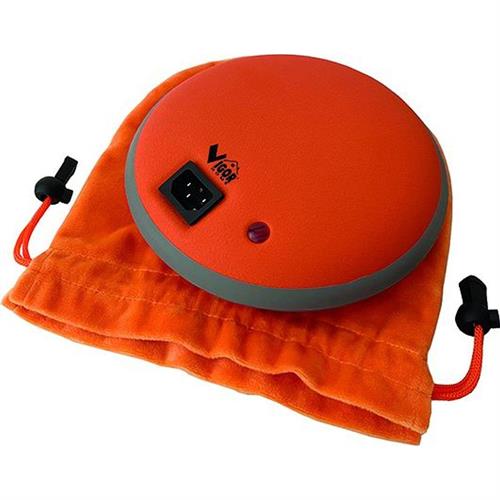 VIGOR SCALDINO ELETTRICO DOTTY ACCIAIO ORANGE 550 WATT