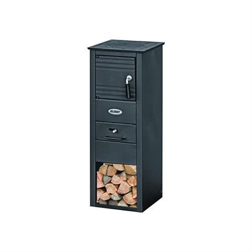 STUFA ACCIAIO BERNA PORTA GHISA ANTRACITE
