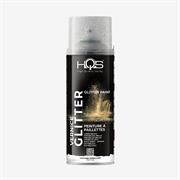HQS COLORS VERNICE SPRAY EFFETTO GLITTER BLACK/NERO 400 ML