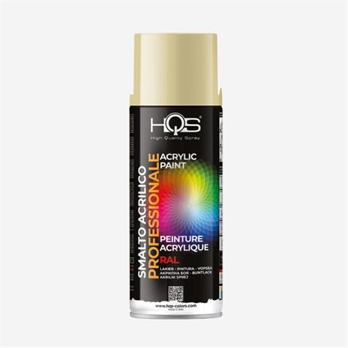 HQS COLORS VERNICE SPRAY RAL 1014 GIALLO AVORIO 400 ML