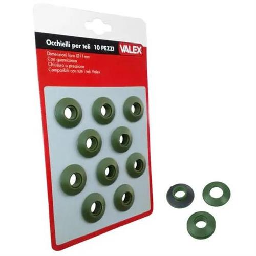VALEX 1453037 - OCCHIELLI PER TELI 10 PEZZI