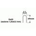 VALEX 1455552 - PUNTI A 'U' 6.2X12MM (1000 PEZZI)