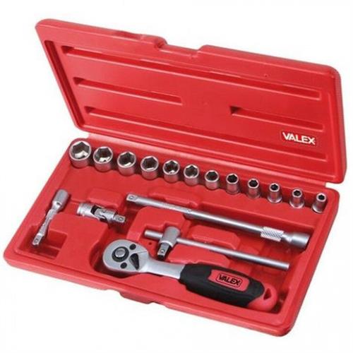 VALEX 1460681 - CHIAVI A BUSSOLA SERIE 17 PEZZI CRV