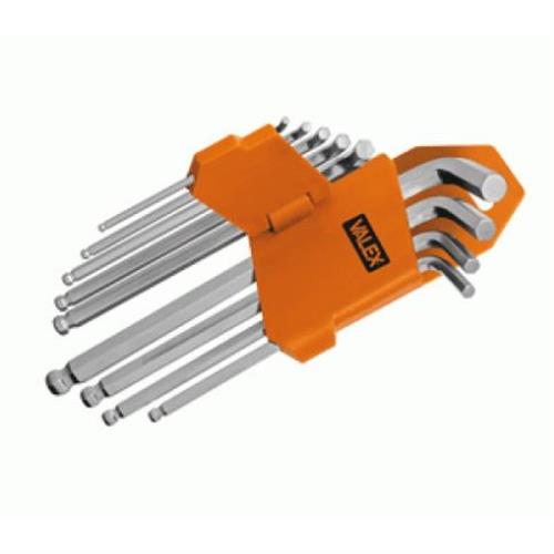PROMO VALEX 1460878 - CHIAVI ESAGONALI BALL POINT 9 PZ