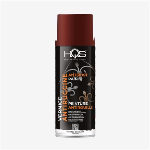 HQS COLORS VERNICE SPRAY ANTIRUGGINE ROSSA 400 ML
