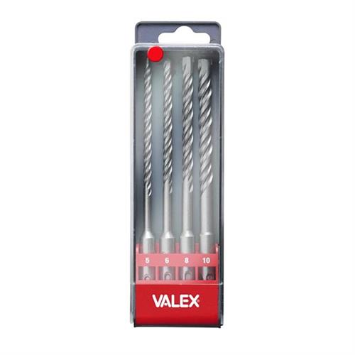 VALEX 1461302 - PUNTE DA MURO SDS-PLUS SERIE 4 PEZZI