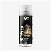 HQS COLORS VERNICE SPRAY EFFETTO GLITTER ARGENTO/SILVER 400