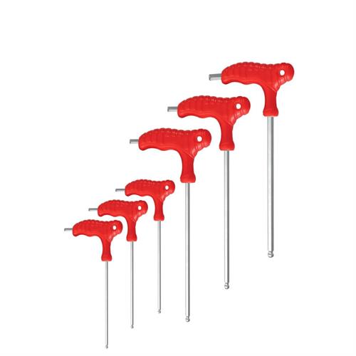 PROMO CHIAVI ESAGONALI BALL POINT PIEGATE 6 PEZZI