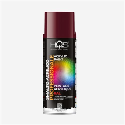 HQS COLORS VERNICE SPRAY RAL 3009 ROSSO OSSIDO 400 ML