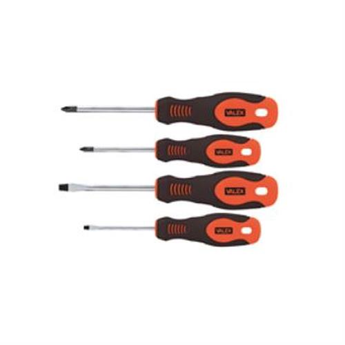 VALEX 1463890 - CACCIAVITE SET 4PZ FLAT+PHILLIPS