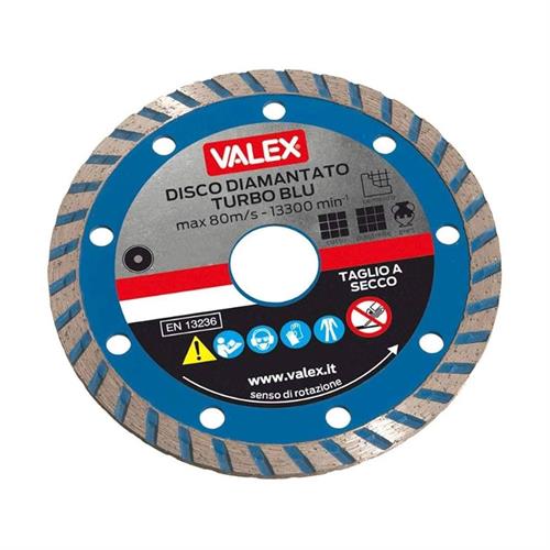 VALEX 1464657 - DISCO DIAMANTATO TURBO BLU DIAM.230MM