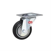 VALEX 1500207 RUOTA IN GOMMA CON PIASTRA GIREVOLE diam.100MM