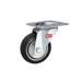 VALEX 1500208 - RUOTA IN GOMMA CON PIASTRA GIREVOLE diam.124