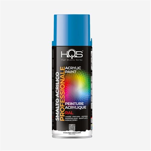 HQS COLORS VERNICE SPRAY RAL 5012 BLU LUCE 400 ML