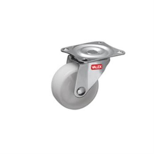 VALEX 1500256 - RUOTA IN PP CON PIASTRA GIREVOLE 40MM