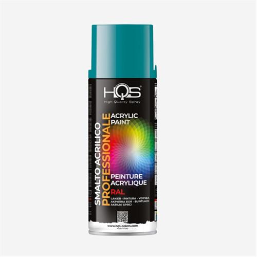 HQS COLORS VERNICE SPRAY RAL 5018 BLU TURCHESE 400 ML