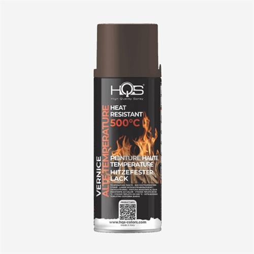 HQS COLORS VERNICE SPRAY MARRONE ALTE TEMPERATURE 400 ML