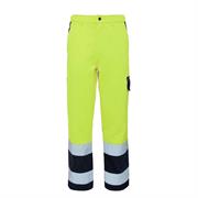 ROSSINI PANTALONI INVERNALI HI-VIS GIALLO FLUO E BLU TG.L